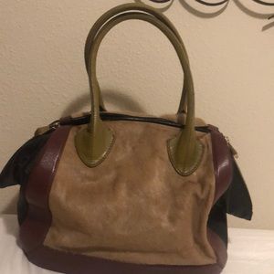 Pour La Victoire satchel with storage bag